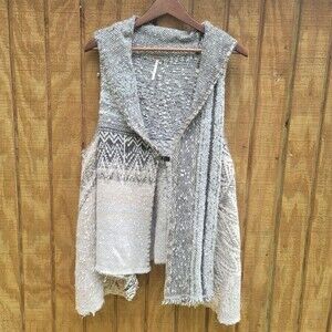 Free People Oversized Open Front Cardigan Womens Size S